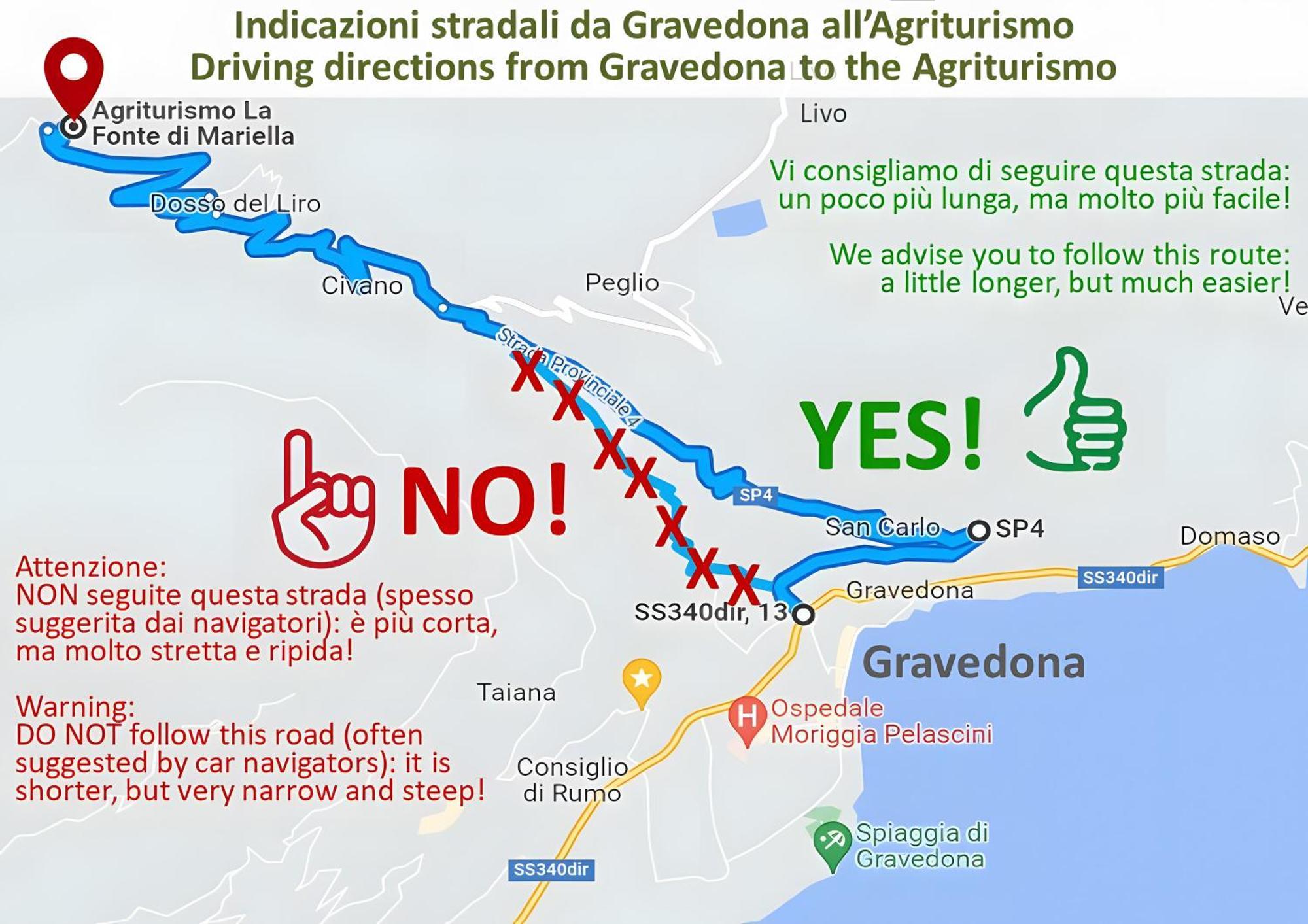 Appartamentino Su 2 Livelli Dosso del Liro Eksteriør bilde